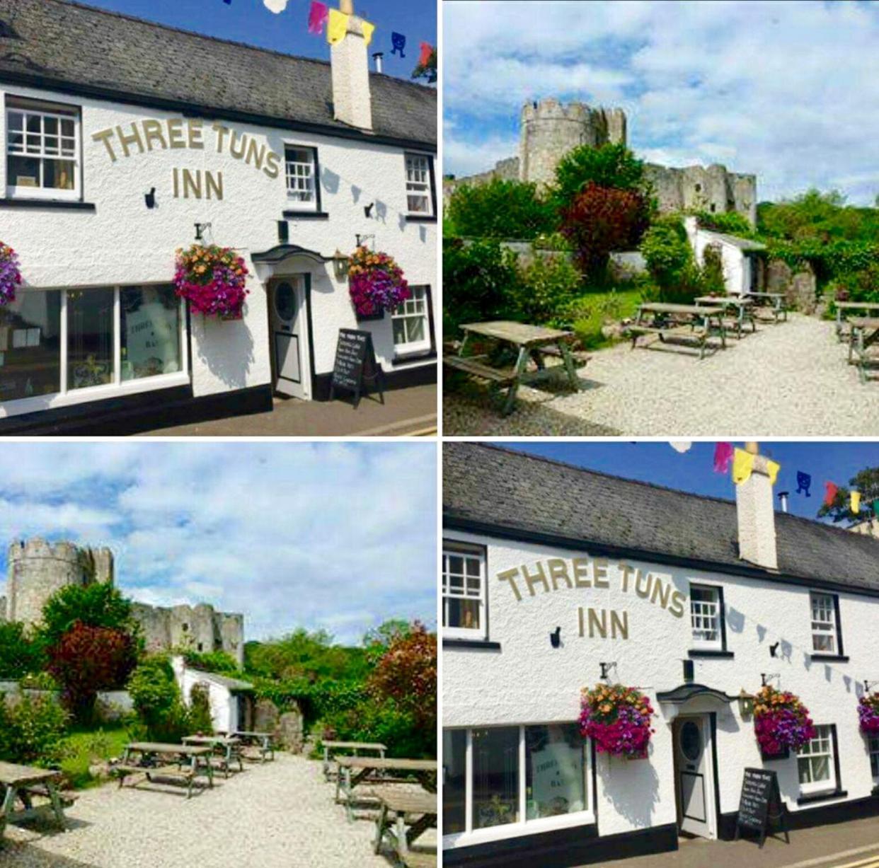 The Three Tuns Hotel Chepstow Buitenkant foto